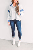 Leah Stitch Oversized Pullover