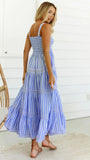 Cara Striped Maxi Dress