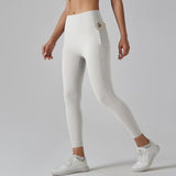 Strength High-Rise Cropped Leggings w/Pocket