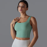 Sleeveless Slim-Fit Yoga Tank