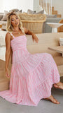 Cara Striped Maxi Dress