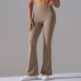 High Waist Compression Flare Leggings