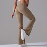 High Waist Compression Flare Leggings