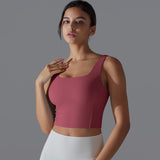 Sleeveless Slim-Fit Yoga Tank