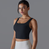 Sleeveless Slim-Fit Yoga Tank