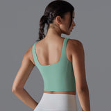 Sleeveless Slim-Fit Yoga Tank