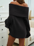 Diana Folded Long Sleeve Sweater