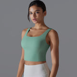 Sleeveless Slim-Fit Yoga Tank