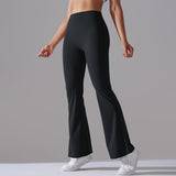 High Waist Compression Flare Leggings