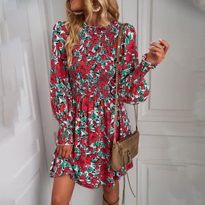 Poppy Floral Long Sleeve Dress