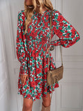 Poppy Floral Long Sleeve Dress