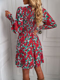 Poppy Floral Long Sleeve Dress